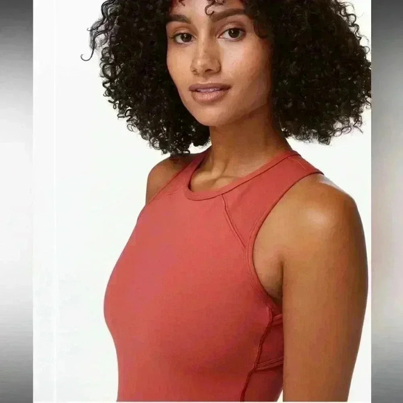 Lululemon Picnic Play Dress in Brick Rose Size 12 - Picture 4 of 6